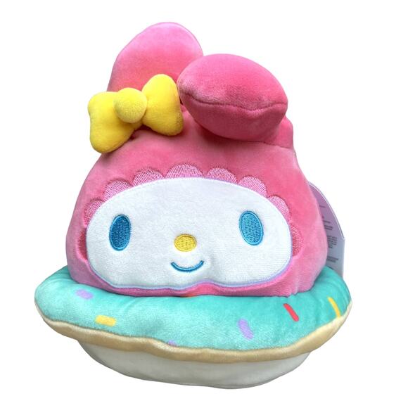 Hello Kitty My Melody Pool Floatie Mini Squishmallow NWT - Picture 1 of 3
